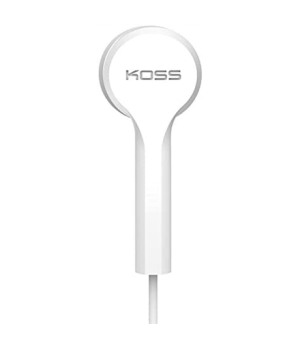 Koss | Headphones | KEB9iW | Wired | In-ear | Microphone | White