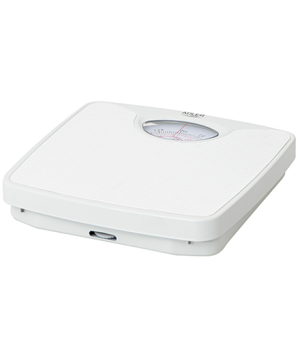 Adler | Mechanical bathroom scale | AD 8151w | Maximum weight (capacity) 130 kg | Accuracy 1000 g | White