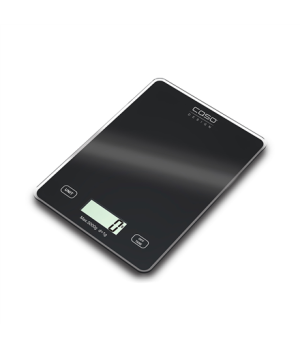 Caso | Kitchen scale | Slim | Maximum weight (capacity) 5 kg | Graduation 1 g | Black