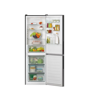 Candy | Refrigerator | CCE4T618EB | Energy efficiency class E | Free standing | Combi | Height 185 cm | No Frost system | Fridge