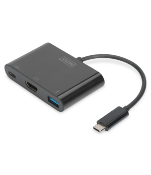 Digitus | USB Type-C HDMI Multiport Adapter | DA-70855 | Black | USB Type-C | 0.15 m