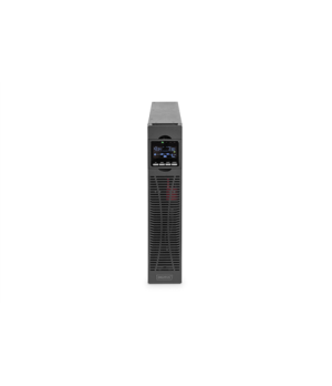 DIGITUS OnLine UPS, rack/tower, 3000VA, 3000W, LCD, 8 x C13, 1 x C19, RS-232, USB, SNMP card (optional), relay card (optional)  