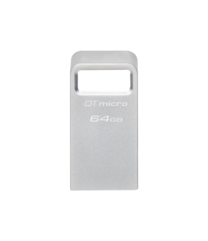 Kingston | USB 3.2 Flash Drive | DataTraveler micro | 64 GB | USB 3.2 | Silver