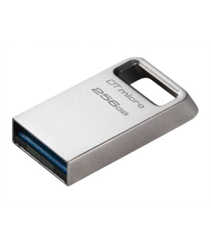 Kingston | USB 3.2 Flash Drive | DataTraveler micro | 256 GB | USB 3.2 | Silver