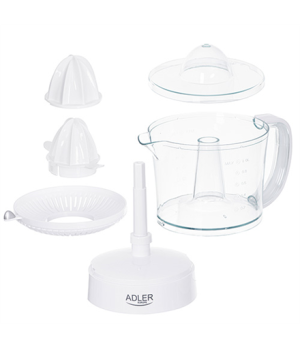 Adler | Citrus Juicer | AD 4009 | Type  Citrus juicer | White | 40 W | Number of speeds 1