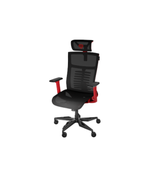 Genesis Ergonomic Chair Astat 700 Base material Aluminum Castors material: Nylon with CareGlide coating | 700 | Black/Red