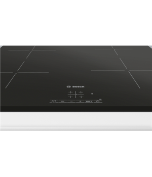 Bosch | PUE63KBB6E | Hob | Induction | Number of burners/cooking zones 4 | Touch | Timer | Black