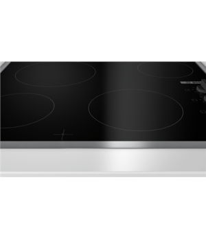 Bosch | Hob | PKE645CA2E | Vitroceramic | Number of burners/cooking zones 4 | Rotary knobs | Black