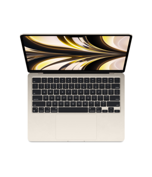 Apple | MacBook Air | Starlight | 13.6 " | IPS | 2560 x 1664 | Apple M2 | 8 GB | Solid-state drive capacity 512 GB | Apple M2 10