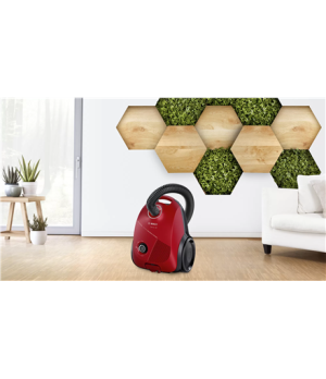 Bosch | BGBS2RD1H | Vacuum cleaner | Bagged | Power 600 W | Dust capacity 3.5 L | Red