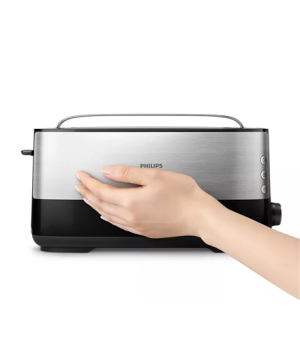 Philips | Toaster | HD2692/90 Viva Collection | Power 950 W | Number of slots 2 | Housing material  Metal/Plastic | Black