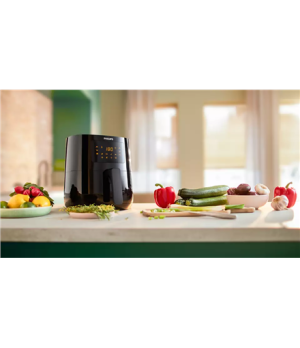 Philips | Airfryer | HD9252/90 Essential | Power 1400 W | Capacity 4.1 L | Rapid Air technology | Black