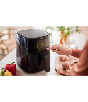 Philips | Airfryer | HD9252/90 Essential | Power 1400 W | Capacity 4.1 L | Rapid Air technology | Black