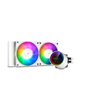 Deepcool | CASTLE 240EX A-RGB | White | Intel, AMD | W | CPU Liquid Cooler