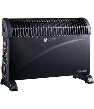 Mesko | Convector Heater with Timer and Turbo Fan | MS 7741b | Convection Heater | 2000 W | Number of power levels 3 | Black