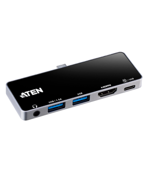 Aten UH3238 USB-C Travel Dock with Power Pass-Through | Aten | USB-C Travel Dock with Power Pass-Through | UH3238-AT | Dock | Et