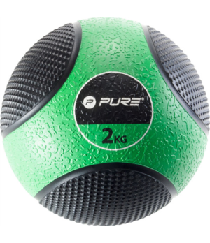 Pure2Improve | Medicine Ball, 2 kg | Black/Green