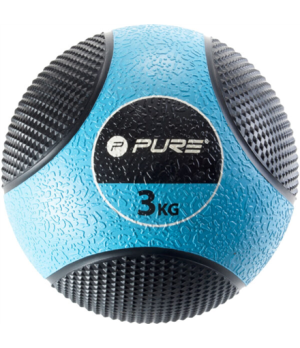 Pure2Improve | Medicine Ball, 3 kg | Black/Blue