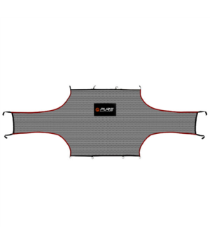 Pure2Improve | Practice Net 732 x 244 x 244 cm | Black, Grey, Red