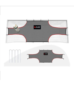 Pure2Improve | Practice Net 732 x 244 x 244 cm | Black, Grey, Red