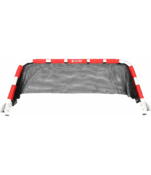 Foldable Soccer Goal | Grey, Red, White | Oxford Fabric, Steel