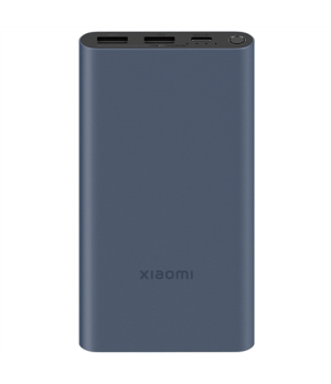 Xiaomi | Power Bank | 10000 mAh | 1 x USB-C, 2 x USB A | Blue