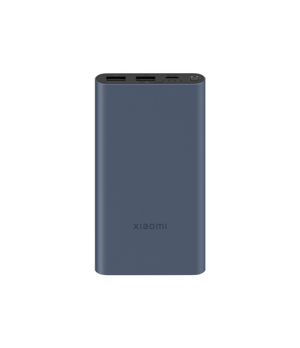 Xiaomi | Power Bank | 10000 mAh | 1 x USB-C, 2 x USB A | Blue