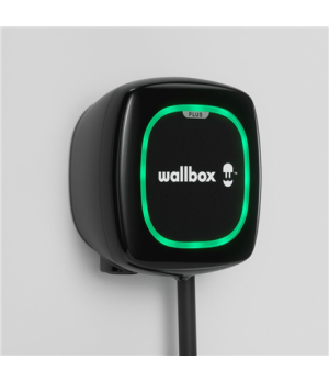 Wallbox | Pulsar Plus Electric Vehicle charger, 5 meter cable Type 2, 11kW, RCD(DC Leakage) + OCPP | 11 kW | Wi-Fi, Bluetooth | 