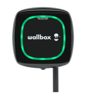 Wallbox | Pulsar Plus Electric Vehicle charger, 7 meter cable Type 2, 11kW, RCD(DC Leakage) + OCPP | 11 kW | Wi-Fi, Bluetooth | 