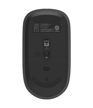 Xiaomi | Wireless Mouse Lite | Optical mouse | USB Type-A | Grey/Black