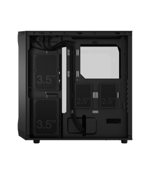 Fractal Design | Focus 2 | Side window | Black TG Clear Tint | Midi Tower | Power supply included No | ATX