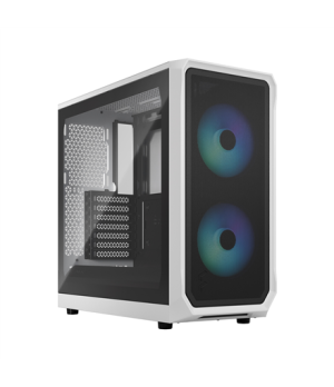 Fractal Design | Focus 2 | Side window | RGB White TG Clear Tint | Midi Tower | Power supply included No | ATX