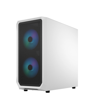 Fractal Design | Focus 2 | Side window | RGB White TG Clear Tint | Midi Tower | Power supply included No | ATX