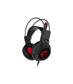 MSI DS502 Gaming Headset, Wired, Black/Red | MSI | DS502 | Wired | Gaming Headset | N/A