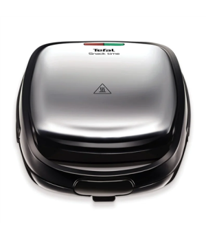 TEFAL | Sandwich Maker | SW341D12 Snack Time | 700 W | Number of plates 2 | Stainless Steel/Black