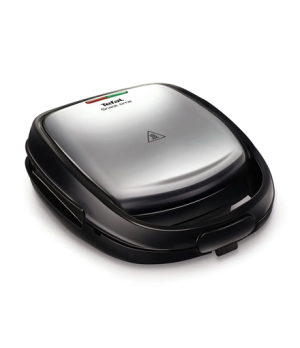 TEFAL | Sandwich Maker | SW341D12 Snack Time | 700 W | Number of plates 2 | Stainless Steel/Black