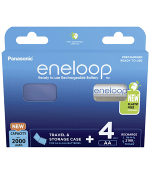 Panasonic | ENELOOP BK-3MCDEC4BE | AA | 2000 mAh | 4 pc(s)