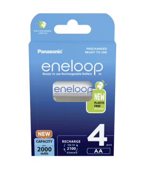 Panasonic | ENELOOP BK-3MCDE/4BE | AA | 2000 mAh | 4 pc(s)