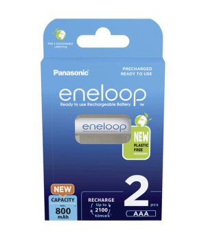 Panasonic | ENELOOP BK-4MCDE/2BE | AAA | 800 mAh | 2 pc(s)