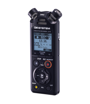 Olympus | Linear PCM Recorder | LS-P5 | Black | Microphone connection | MP3 playback | Rechargeable | FLAC / PCM (WAV) / MP3 | 5