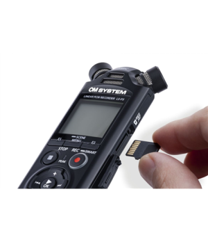 Olympus | Linear PCM Recorder | LS-P5 | Black | Microphone connection | MP3 playback | Rechargeable | FLAC / PCM (WAV) / MP3 | 5