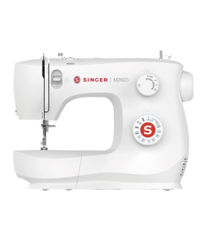 Singer | Sewing Machine | M2605 | Number of stitches 12 | White