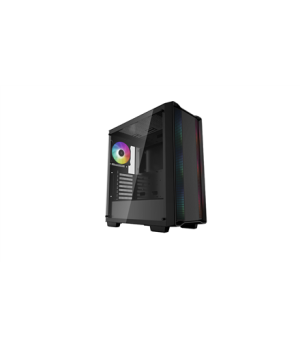 Deepcool | CC560 (with 4pcs ARGB Fans) | Side window | Black | Mid-Tower | Power supply included No | ATX PS2