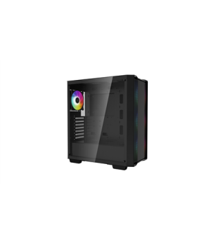 Deepcool | CC560 (with 4pcs ARGB Fans) | Side window | Black | Mid-Tower | Power supply included No | ATX PS2