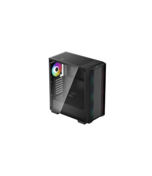 Deepcool | CC560 (with 4pcs ARGB Fans) | Side window | Black | Mid-Tower | Power supply included No | ATX PS2