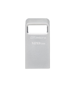 Kingston | USB 3.2 Flash Drive | DataTraveler micro | 128 GB | USB 3.2 | Silver