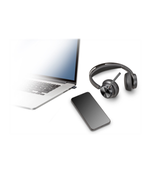 Poly VOYAGER FOCUS 2 UC,VFOCUS2-M C USB-A,WW Poly | USB-A Headset | Built-in microphone | Yes | Black | Bluetooth | USB Type-A |