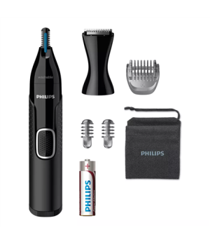 Philips | Nose, Ear, Eyebrow and Detail Hair Trimmer | NT5650/16 | Nose, Ear, Eyebrow and Detail Hair Trimmer | Black