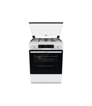 Gorenje | Cooker | GK6C4WF | Hob type Gas | Oven type Electric | White | Width 60 cm | Grilling | Depth 60 cm | 71 L