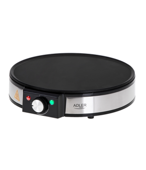 Adler | Crepe Maker | AD 3058 | 1600 W | Number of pastry 1 | Crepe | Stainless Steel/Black